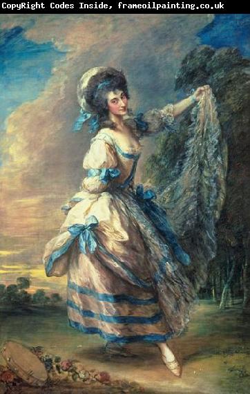 Thomas Gainsborough Portrait of Giovanna Baccelli